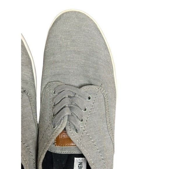 Steve Madden Men's Fenta Fashion Sneaker Gray Fabric 9M - Picture 4 of 13